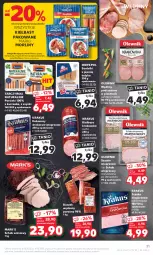 Gazetka promocyjna Kaufland - Gazetka tygodnia - Gazetka - ważna od 18.10 do 18.10.2023 - strona 31 - produkty: Kurczak, Krakus, Ser, Por, Szynka wieprzowa, Kiełbasa krakowska, Parówki, Serdelki, Szynka, Tarczyński, Schab wieprzowy, Sport, Morliny, Boczek, Kabanos, Waga, Kiełbasa, Olewnik