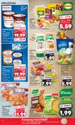 Gazetka promocyjna Kaufland - Gazetka tygodnia - Gazetka - ważna od 18.10 do 18.10.2023 - strona 40 - produkty: Sałatka, Sos, Ryż, Rio Mare, Kucharek, Lody, Dr. Oetker, Sałat, Pizza, Tuńczyk, Cenos, Olej, Przyprawa do potraw, Knorr