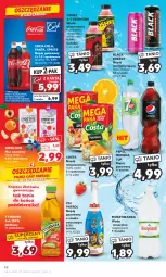 Gazetka promocyjna Kaufland - Gazetka tygodnia - Gazetka - ważna od 18.10 do 18.10.2023 - strona 48 - produkty: Sok, Mus, 7up, Mirinda, Coca-Cola, Napoje, Lack, Pepsi, Muszynianka, Napój gazowany, Tymbark, Oshee, Fanta, Woda mineralna, Napój niegazowany, Woda, Sprite, Napój, Psi Patrol, Imbir, Fa