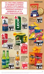 Gazetka promocyjna Kaufland - Gazetka tygodnia - Gazetka - ważna od 18.10 do 18.10.2023 - strona 51 - produkty: Piwa, Piwo, Soltino, Gra, Orzeszki, Chipsy, Warka, Skaner, Carlsberg, Piwo jasne, Crunchips, Orzeszki ziemne, Harnaś, Lech Premium