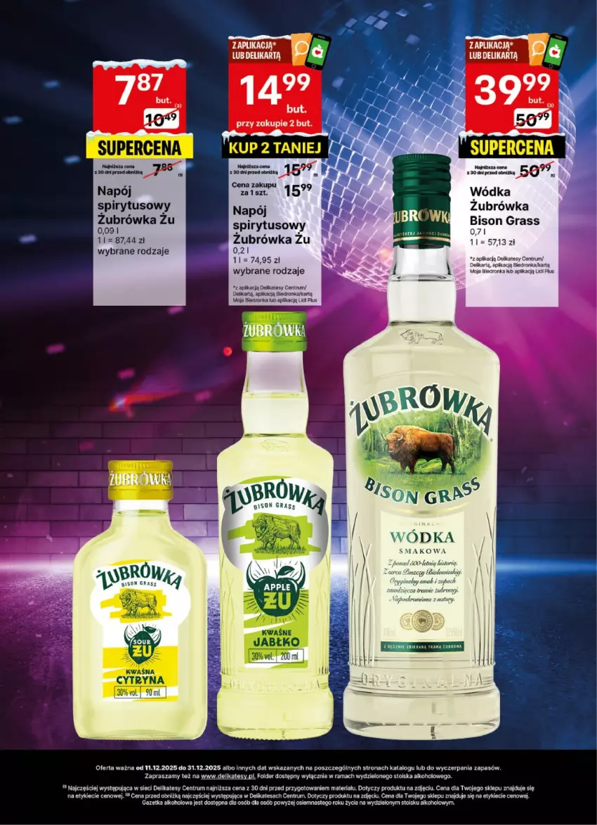 Gazetka promocyjna Delikatesy Centrum - Delibarek DC50-DC51-DC52 - ważna 11.12 do 31.12.2025 - strona 19 - produkty: Gra, Rama, Rum, Wódka