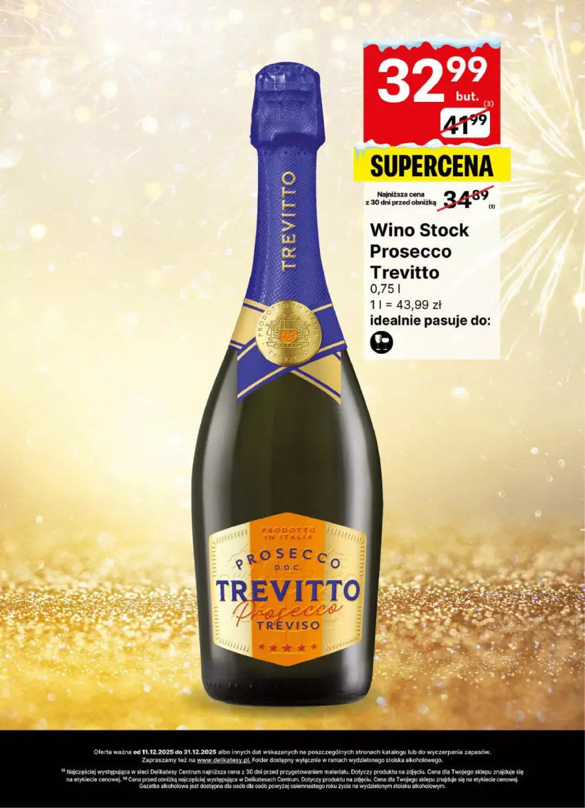 Gazetka promocyjna Delikatesy Centrum - Delibarek DC50-DC51-DC52 - ważna 11.12 do 31.12.2025 - strona 8 - produkty: Prosecco, Rama, Rum, Stock, Wino