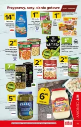 Gazetka promocyjna Topaz - Gazetka - Gazetka - ważna od 30.06 do 30.06.2021 - strona 15 - produkty: Makaron, Krakus, Sos, Ser, Oliwki, Bulion, Winiary, Lion, Przyprawy, Spaghetti, Podravka, Cieciorka, Vegeta, Orka, Ogród, Groszek, Knorr, Dania gotowe, Fa