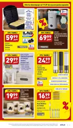 Gazetka promocyjna Aldi - Outlet - Gazetka - ważna od 01.10 do 01.10.2022 - strona 3 - produkty: Top, Por, Noż, Chlebak, Stek, Młynek, Gofrownica, Pojemnik, Pieprz, Chleb