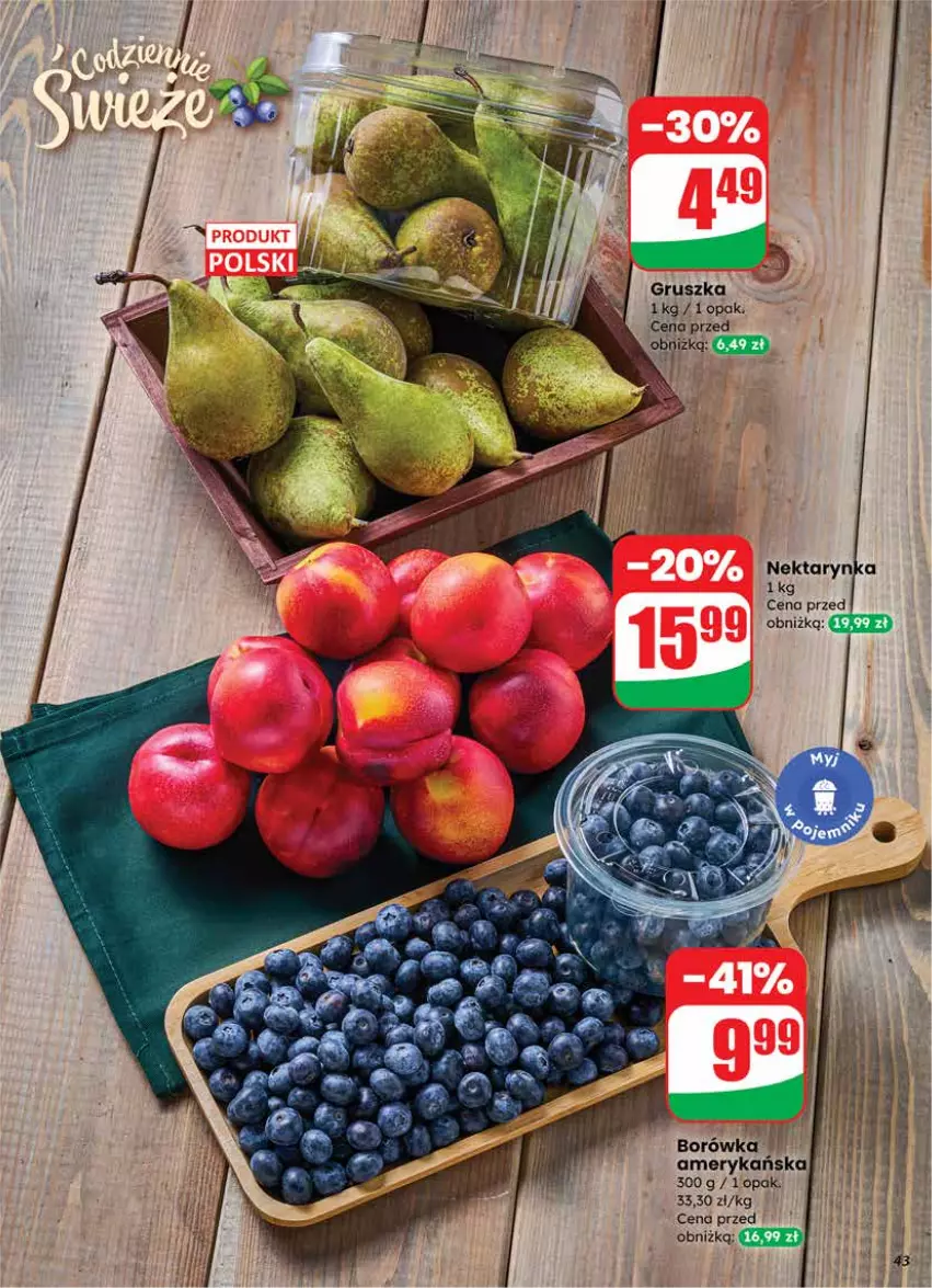 Gazetka promocyjna Dino - Gazetka 03 / 2026 - ważna 14.01 do 20.01.2026 - strona 43 - produkty: Borówka