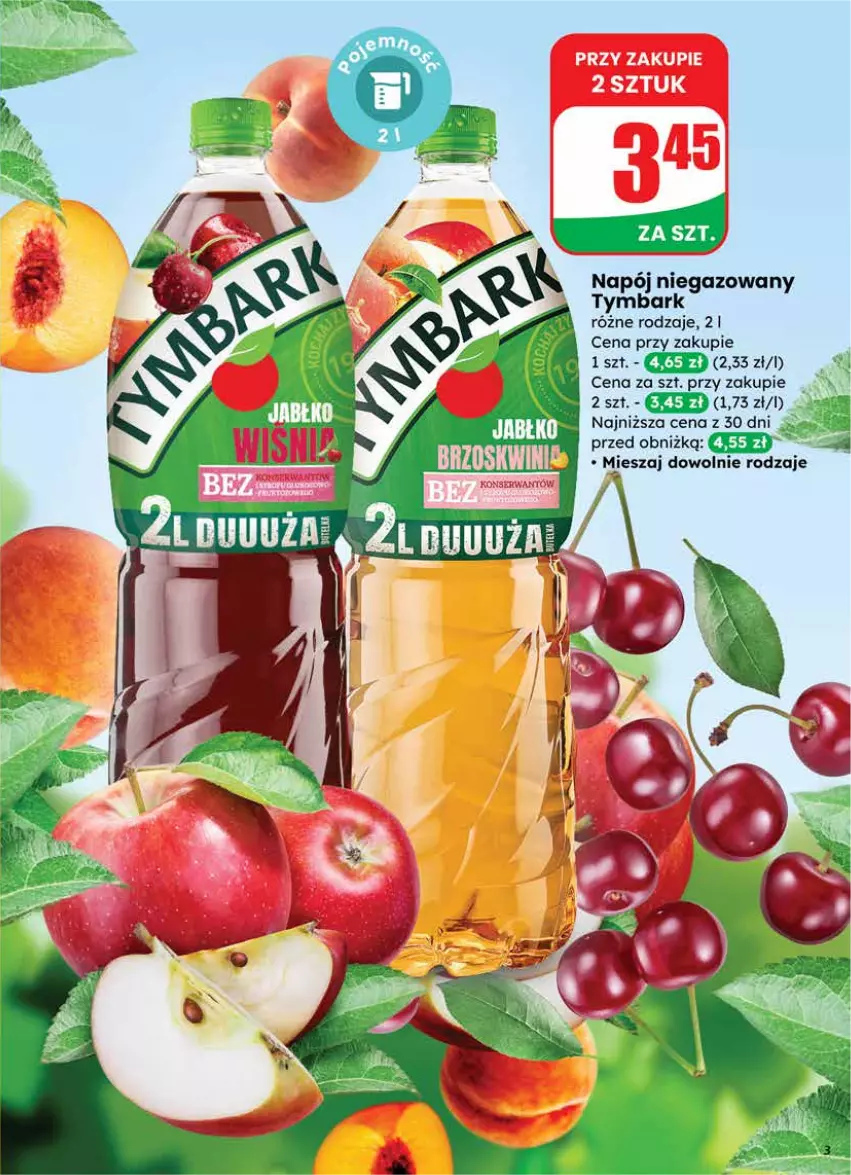 Gazetka promocyjna Dino - Gazetka 03 / 2026 - ważna 14.01 do 20.01.2026 - strona 63 - produkty: Mus, Napój, Napój niegazowany, Tymbark