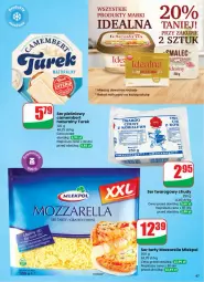 Gazetka promocyjna Dino - Gazetka 03 / 2026 - Gazetka - ważna od 20.01 do 20.01.2026 - strona 47 - produkty: Mozzarella, Ser, Gra, Twaróg, Camembert, Ser twarogowy, Ser pleśniowy