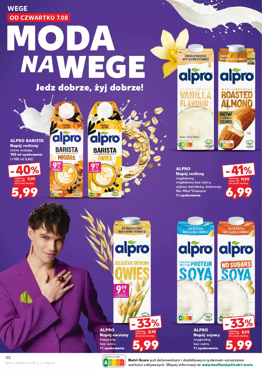 Gazetka promocyjna Kaufland - Gazetka tygodnia - ważna 07.08 do 12.08.2025 - strona 40 - produkty: Alpro, Gin, Kokos, Moda, Napój, Napój roślinny