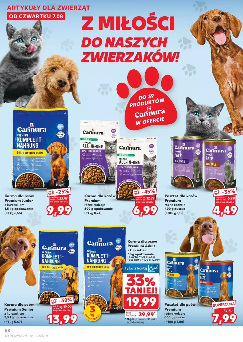 Gazetka promocyjna Kaufland - Gazetka tygodnia - ważna 07.08 do 12.08.2025 - strona 58 - produkty: Kurczak, O nas, Pasztet