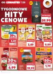 Gazetka promocyjna Kaufland - Gazetka tygodnia - Gazetka - ważna od 12.08 do 12.08.2025 - strona 12 - produkty: Ketchup, Makaron, Nutella, Kawa ziarnista, Bonduelle, Kawa, Grześki, Ferrero, Danio, Pudliszki, Nestlé, Kukurydza