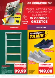 Gazetka promocyjna Kaufland - Gazetka tygodnia - Gazetka - ważna od 12.08 do 12.08.2025 - strona 61 - produkty: Parkside, Buty, Cynk, Regał