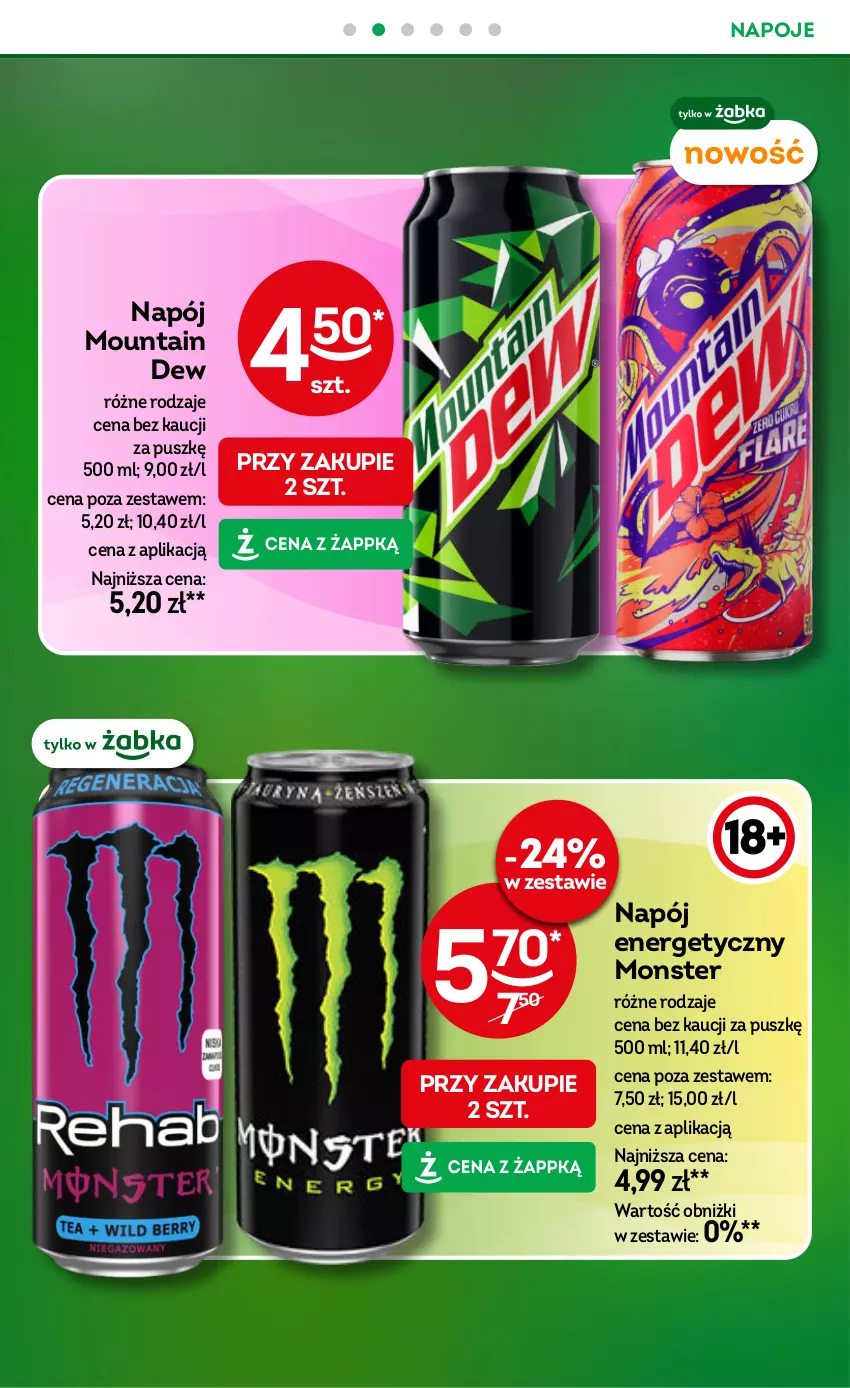 Gazetka promocyjna Żabka - gazetka-promocyjna-31-32-2026 - ważna 29.07 do 11.08.2026 - strona 25 - produkty: Napój, Napój energetyczny, Napoje