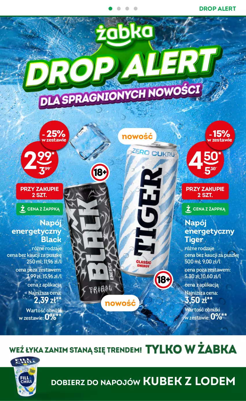 Gazetka promocyjna Żabka - gazetka-promocyjna-31-32-2026 - ważna 29.07 do 11.08.2026 - strona 6 - produkty: Kubek, Lack, Napój, Napój energetyczny, Tiger