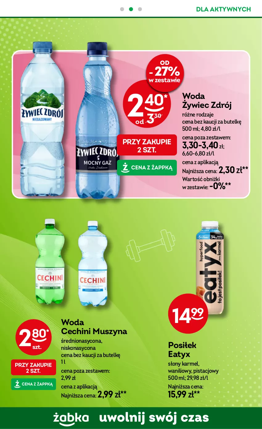 Gazetka promocyjna Żabka - gazetka-promocyjna-31-32-2026 - ważna 29.07 do 11.08.2026 - strona 80 - produkty: Mus, Szyna, Woda