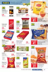 Gazetka promocyjna Makro - [Oferta promocyjna] Artykuły spożywcze - Gazetka - ważna od 22.03 do 22.03.2021 - strona 11 - produkty: Pistacje, Ciastka, Cheetos, Cukier, Praliny, Lindor, Grissini, Dr Gerard, Chipsy, Herbata czarna, Ferrero Rocher, Chrupki, Lipton, Czekolada, Ferrero, Delicje, Felix, Cukierki, Herbata, Lay’s, Lindt