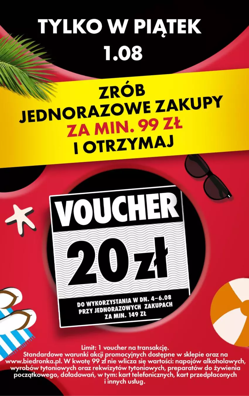 Gazetka promocyjna Biedronka - Tani Weekend - ważna 01.08 do 02.08.2025 - strona 3 - produkty: Telefon, Tran