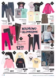Gazetka promocyjna Carrefour - Gazetka Wyznaczaj wiosenne trendy - Gazetka - ważna od 17.04 do 17.04.2021 - strona 12 - produkty: Sweter, Por, Gin, Szorty, Spodnie jeans, Kurtka, Kosz, T-shirt, Koszulka, Kamizelka, Sport, Legginsy, Dzieci, Spodnie, Kurtka dziecięca