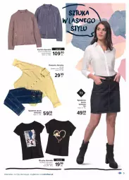 Gazetka promocyjna Carrefour - Gazetka Wyznaczaj wiosenne trendy - Gazetka - ważna od 17.04 do 17.04.2021 - strona 5 - produkty: Spódnica, Spodnie jeans, Kurtka, Kosz, Koszula, Spodnie