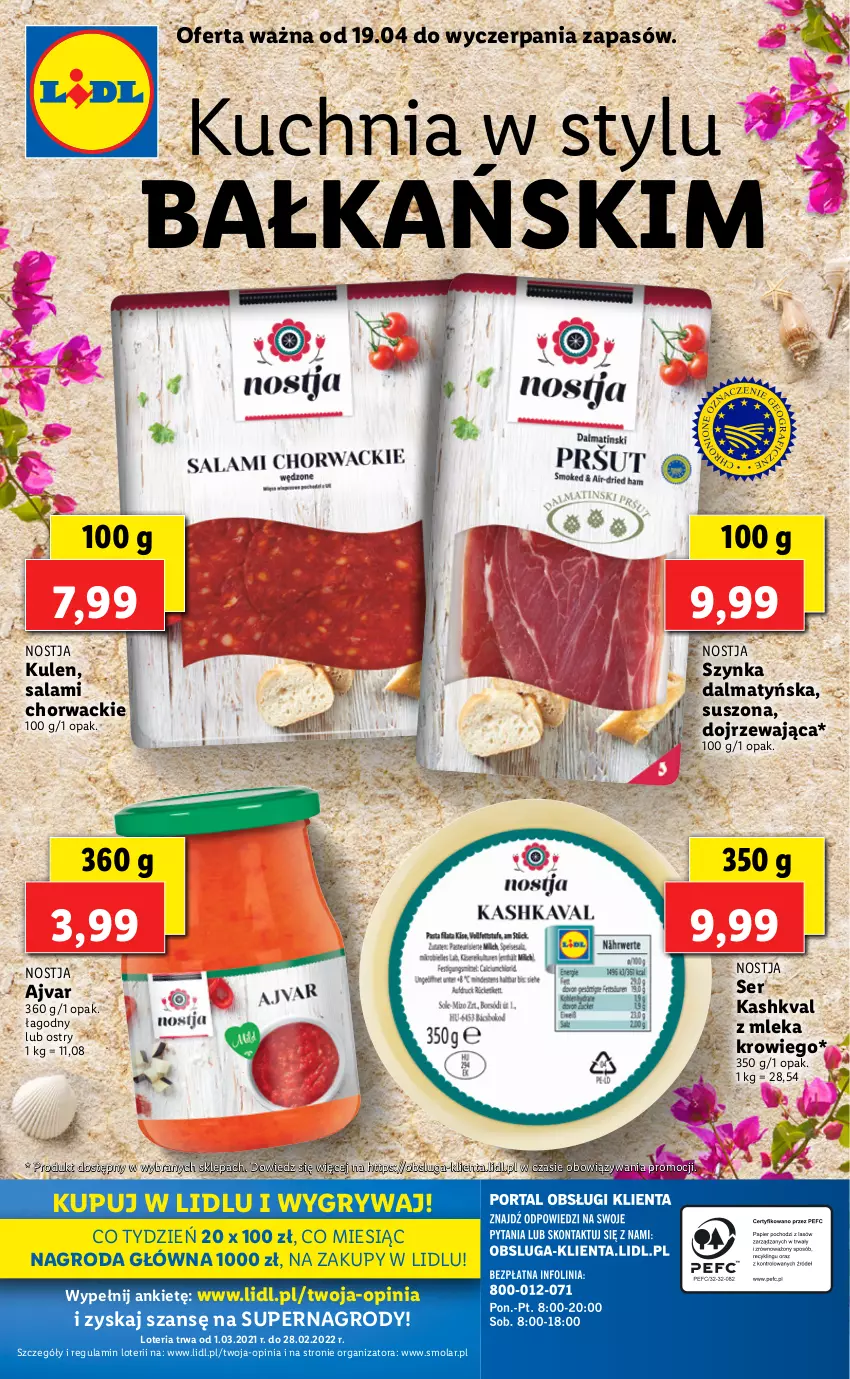 Gazetka promocyjna Lidl - GAZETKA - ważna 19.04 do 25.04.2021 - strona 41 - produkty: Gry, Kuchnia, Mola, Salami, Ser, Szynka