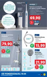 Gazetka promocyjna Lidl - GAZETKA - Gazetka - ważna od 25.04 do 25.04.2021 - strona 19 - produkty: Zestaw prysznicowy, Słuchawka prysznicowa, Sok, Rum, Szczoteczka do zębów, Pojemnik, Mydło, Szczoteczka, Akumulator