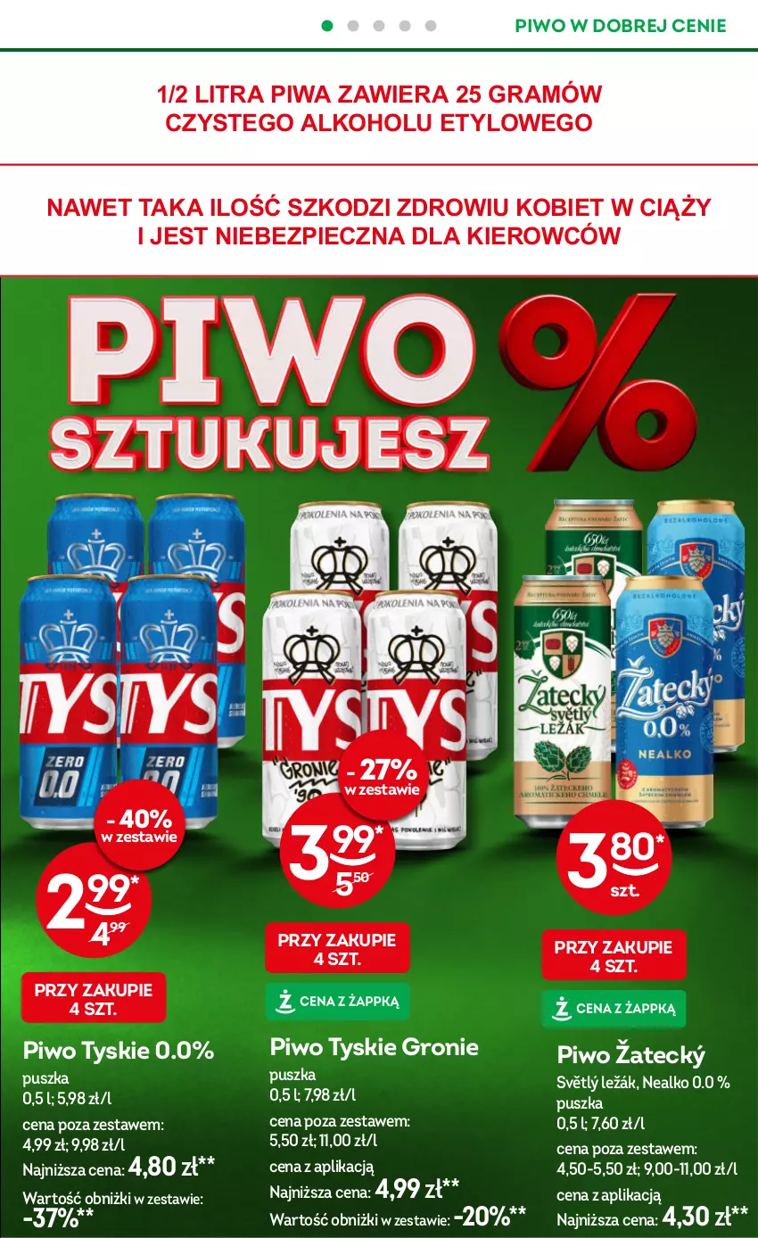 Gazetka promocyjna Żabka - ważna 10.09 do 23.09.2025 - strona 18 - produkty: Gra, Piec, Piwa, Piwo, Tyskie