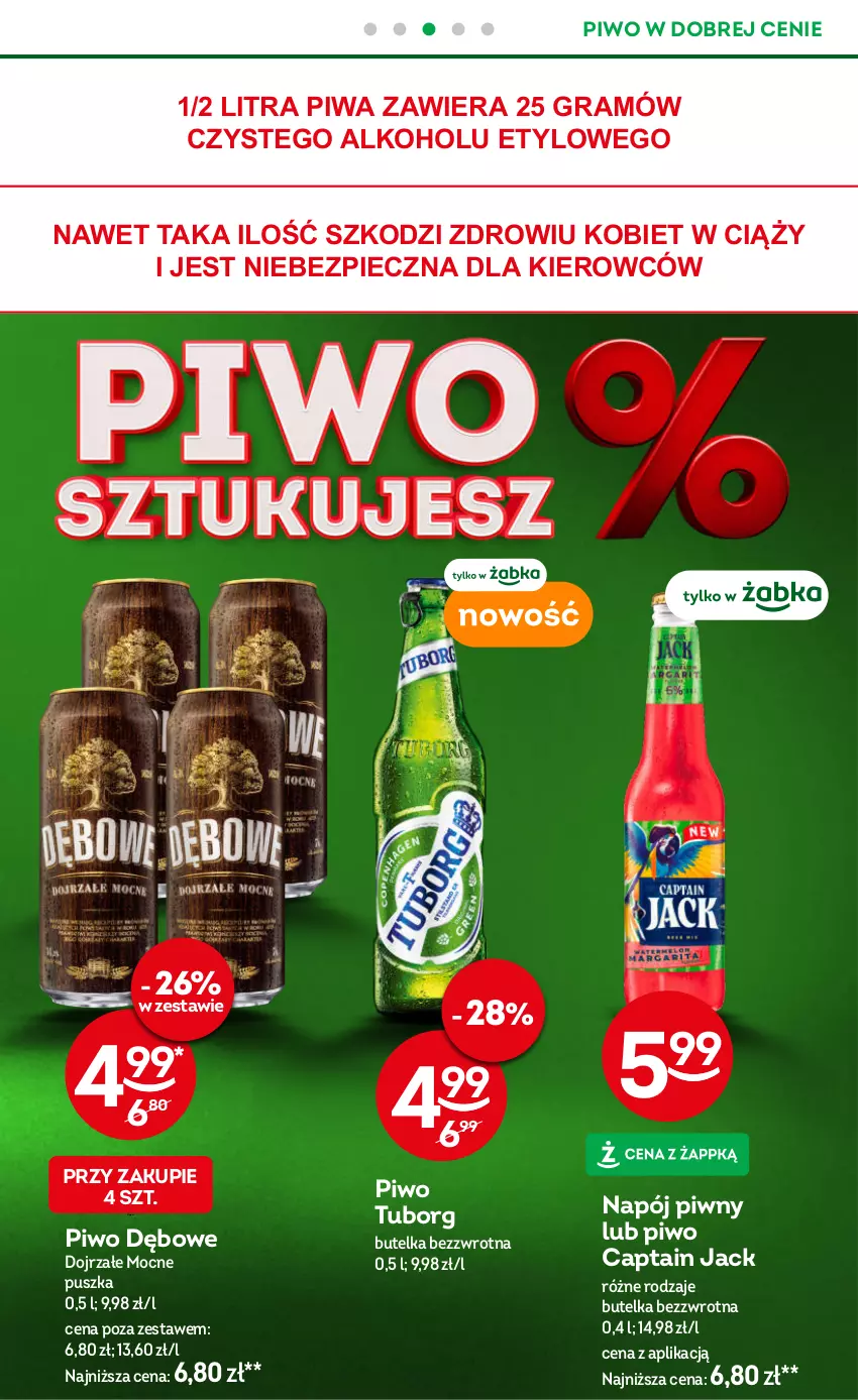 Gazetka promocyjna Żabka - ważna 10.09 do 23.09.2025 - strona 20 - produkty: Captain Jack, Gra, Napój, Piec, Piwa, Piwo