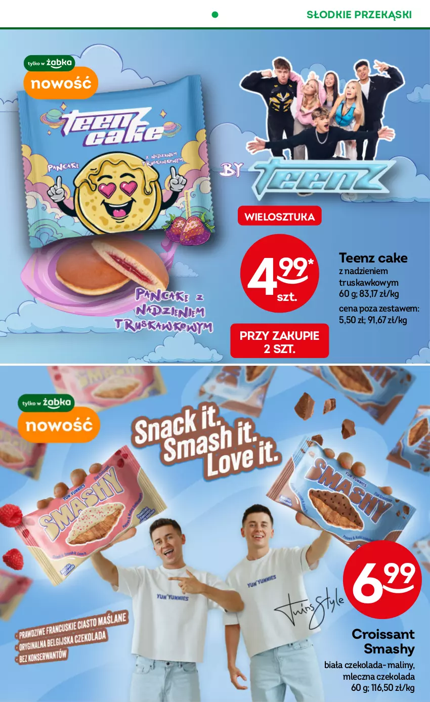 Gazetka promocyjna Żabka - ważna 10.09 do 23.09.2025 - strona 42 - produkty: Croissant, Czekolada, Maliny
