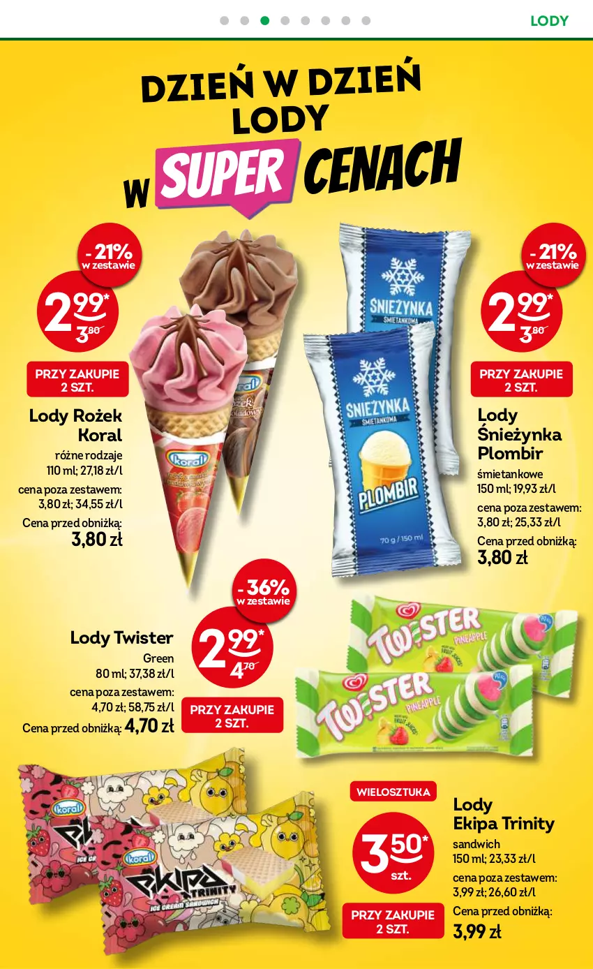 Gazetka promocyjna Żabka - ważna 10.09 do 23.09.2025 - strona 46 - produkty: Lody