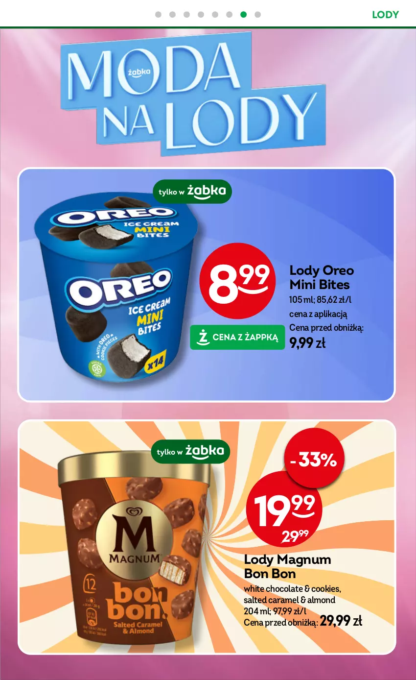 Gazetka promocyjna Żabka - ważna 10.09 do 23.09.2025 - strona 50 - produkty: Lody, Oreo