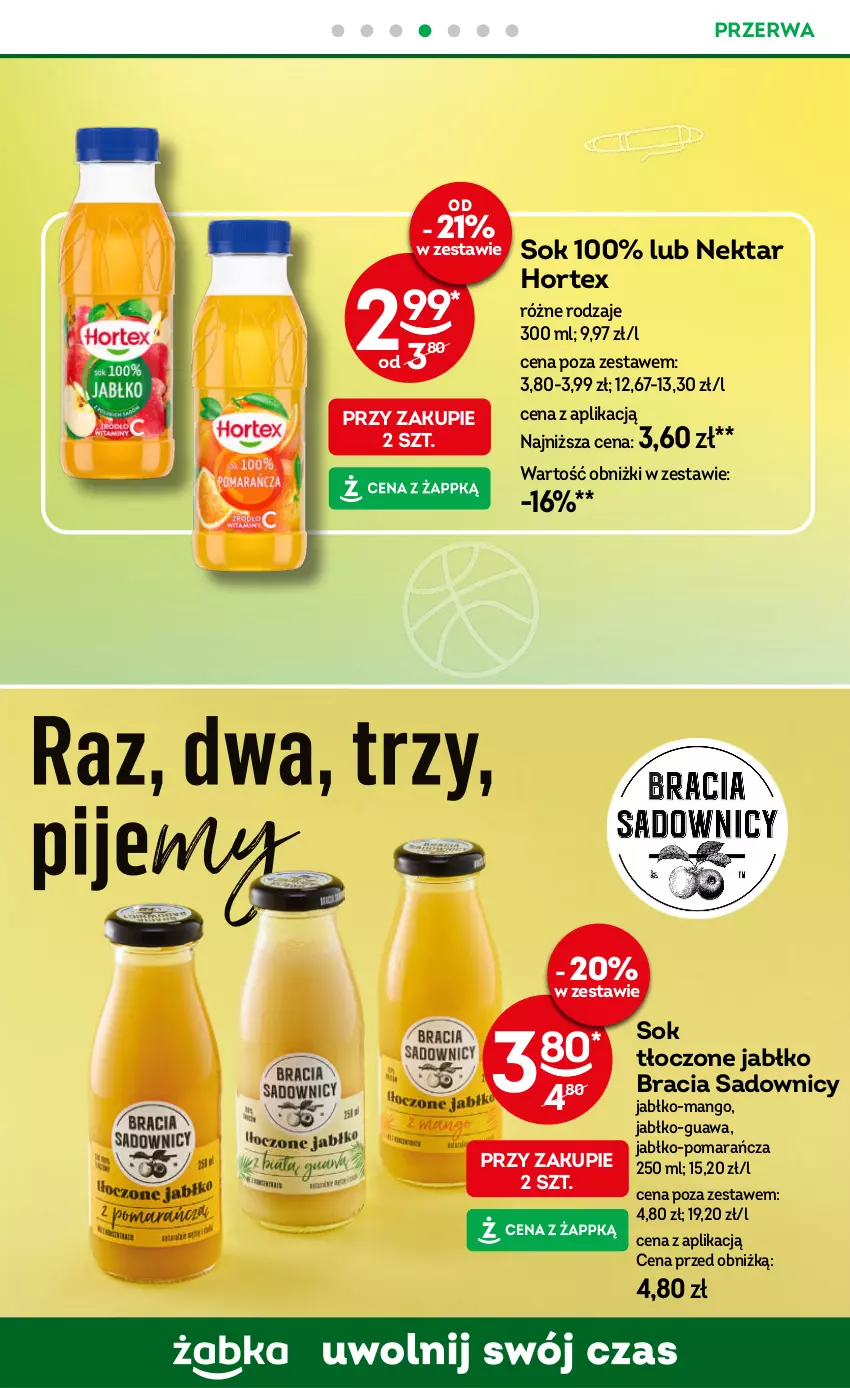Gazetka promocyjna Żabka - ważna 10.09 do 23.09.2025 - strona 55 - produkty: Hortex, Mango, Nektar, Sok