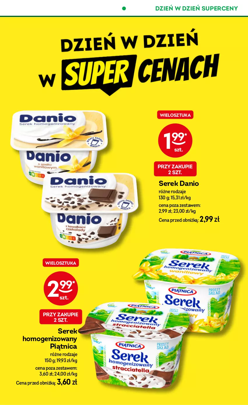 Gazetka promocyjna Żabka - ważna 10.09 do 23.09.2025 - strona 59 - produkty: Danio, Piątnica, Ser, Serek, Serek homogenizowany