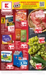 Gazetka promocyjna Kaufland - OFERTA TYGODNIA - Gazetka - ważna od 24.08 do 24.08.2022 - strona 1 - produkty: Piec, Kurczak, Krakus, Mus, 7up, Papier, Kawa ziarnista, Parówki, Parówki z szynki, Karkówka wieprzowa, Stek, Dallmayr, Mirinda, Kawa, Tera, Papier toaletowy, Dr. Oetker, Pepsi, Pizza, Mleczko, Winogrona, Napój gazowany, Wino, Napój, Milka