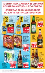Gazetka promocyjna Kaufland - OFERTA TYGODNIA - Gazetka - ważna od 24.08 do 24.08.2022 - strona 37 - produkty: Piwa, Piwo, Koc, Gin, Gra, Warka, Desperados, Piwo jasne, Okocim, Captain Jack, Kozel