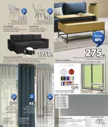 Gazetka promocyjna Jysk - Oferta tygodnia - Gazetka - ważna od 16.08 do 16.08.2026 - strona 12 - produkty: Szezlong, Stolik, Sofa, Zasłona, Stolik kawowy, Mars, Roleta, Siedzisko, Fotel, Kanapa, Przybory krawieckie, Fa
