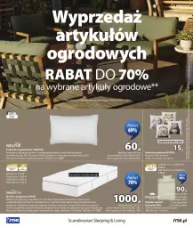 Gazetka promocyjna Jysk - Oferta tygodnia - Gazetka - ważna od 30.08 do 30.08.2026 - strona 13 - produkty: Materac sprężynowy, Sok, Pościel, Materac, Tera, Komplet pościeli, Poduszka, Olma, LG