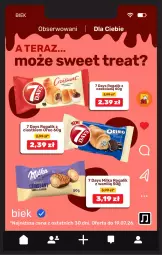 Gazetka promocyjna Biedronka - BIEK - Gazetka - ważna od 24.07 do 24.07.2026 - strona 13 - produkty: Ser, 7 Days, Rogal, Oreo, Milka