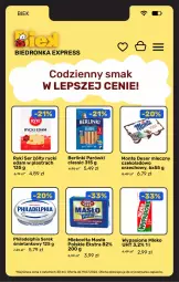 Gazetka promocyjna Biedronka - BIEK - Gazetka - ważna od 24.07 do 24.07.2026 - strona 8 - produkty: Rycki Edam, Deser mleczny, Ser, Parówki, Mlekovita, Serek, Edam, Deser, Masło, Berlinki, Philadelphia, Monte, Mleko, Fa