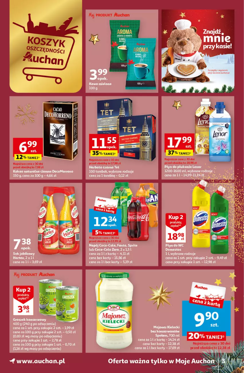 Gazetka promocyjna Auchan - Gazetka Magia Świąt Część 5 Moje Auchan - ważna 14.12 do 23.12.2023 - strona 3