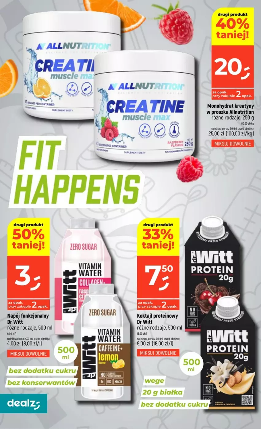 Gazetka promocyjna Dealz - NOWA GAZETKA - ważna 12.02 do 18.02.2026 - strona 18 - produkty: Koktajl proteinowy, Mus, Napój