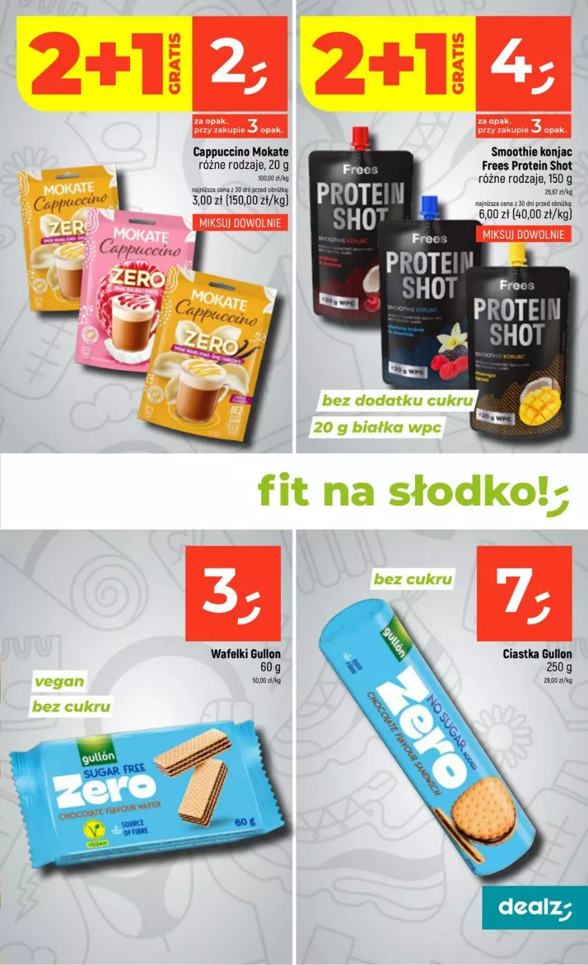 Gazetka promocyjna Dealz - NOWA GAZETKA - ważna 12.02 do 18.02.2026 - strona 21 - produkty: Cappuccino, Ciastka, Gra, Smoothie