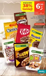 Gazetka promocyjna Dealz - NOWA GAZETKA - Gazetka - ważna od 18.02 do 18.02.2026 - strona 11 - produkty: Kit Kat, Cheerios, Nesquik, Lion, Danio, Cini Minis