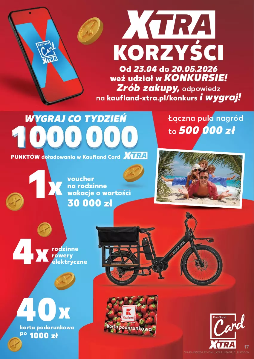 Gazetka promocyjna Kaufland - Gazetka tygodnia - ważna 14.05 do 20.05.2026 - strona 17 - produkty: Gra, Rower, Rowery elektryczne
