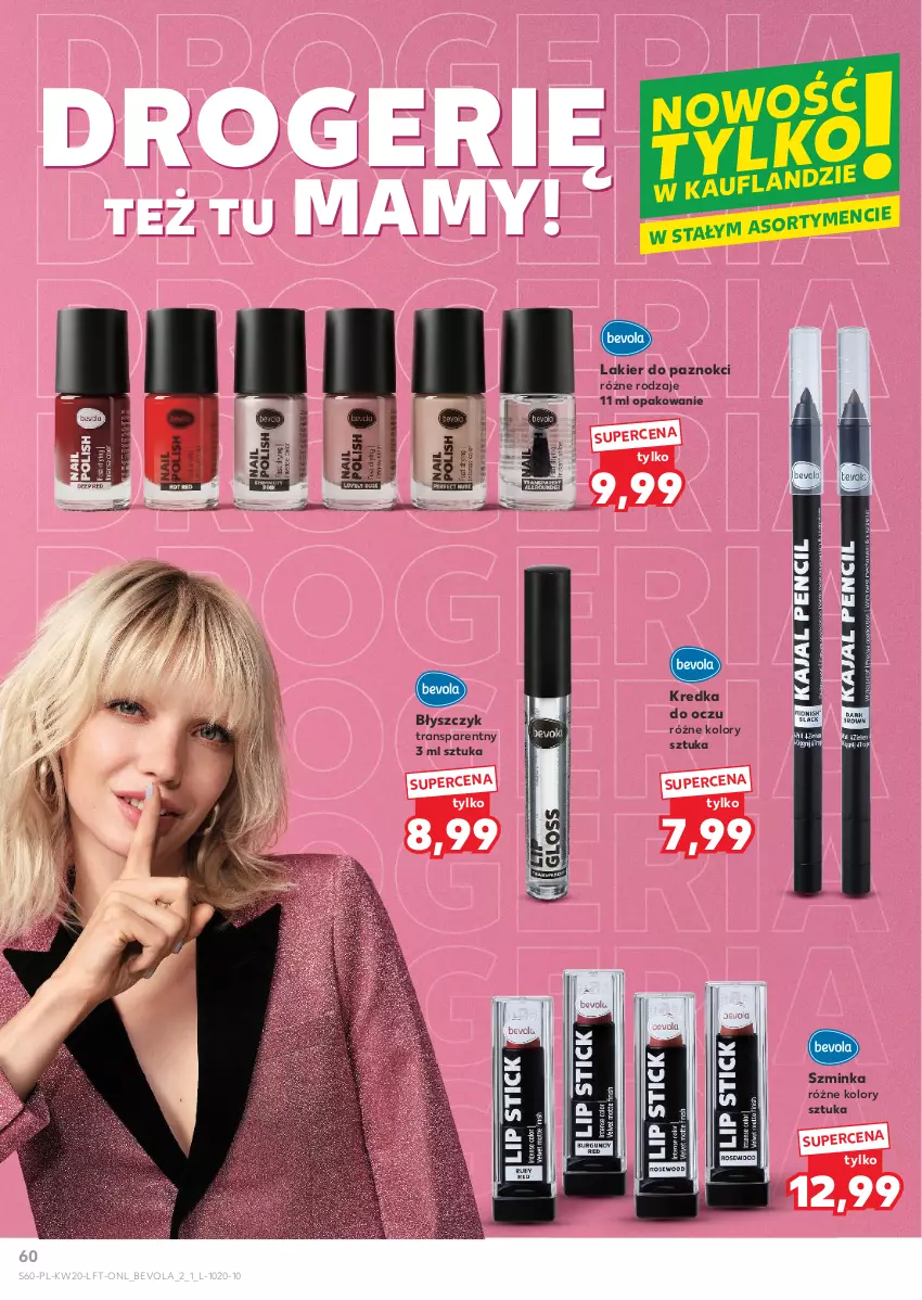 Gazetka promocyjna Kaufland - Gazetka tygodnia - ważna 14.05 do 20.05.2026 - strona 60 - produkty: Inka, Kredka, Lakier, Lakier do paznokci, Szminka, Tran