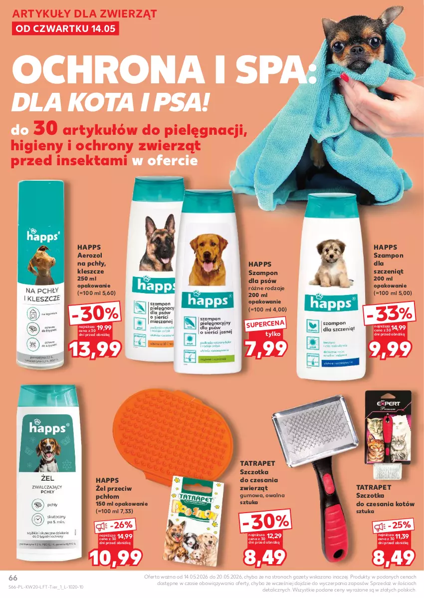 Gazetka promocyjna Kaufland - Gazetka tygodnia - ważna 14.05 do 20.05.2026 - strona 66 - produkty: Szampon, Szczotka, Tatra
