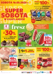 Gazetka promocyjna Kaufland - Gazetka tygodnia - Gazetka - ważna od 20.05 do 20.05.2026 - strona 18 - produkty: Piec, Warzywa, Por, Gra, Lody, Laur, Winogrona, Pieczywo, Owoce, Arbuz, Wino, Waga, Olej