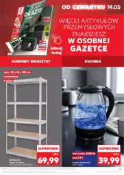 Gazetka promocyjna Kaufland - Gazetka tygodnia - Gazetka - ważna od 20.05 do 20.05.2026 - strona 69 - produkty: Czajnik elektryczny, Czajnik, Kuchnia, Cynk, Regał, Regał metalowy
