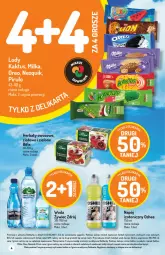 Gazetka promocyjna Delikatesy Centrum - Gazetka Delikatesy Centrum - Gazetka - ważna od 12.05 do 12.05.2021 - strona 4 - produkty: Nesquik, Kaktus, Lody, Oshee, Woda, Napój, Oreo, Milka