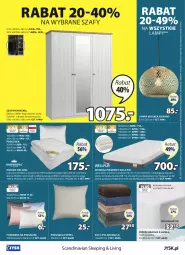 Gazetka promocyjna Jysk - Świetna Oferta - Gazetka - ważna od 09.02 do 09.02.2021 - strona 17 - produkty: Sok, Koc, Kołdra, Bell, Poszewka, Materac, Prześcieradło, Tera, Wełna, Szafa, Waga, Poduszka, Materac piankowy, Lampa, Lampa wisząca, Fa