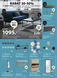 Gazetka promocyjna Jysk - Świetna Oferta - Gazetka - ważna od 09.02 do 09.02.2021 - strona 4 - produkty: Ubrania, Ser, Buty, Wieszak, Stojak, Stolik, Regał, Szafka, Stolik kawowy, Półka, Gałka, Szafka na buty, Aksam, Siedzisko, Lustro, Kanapa