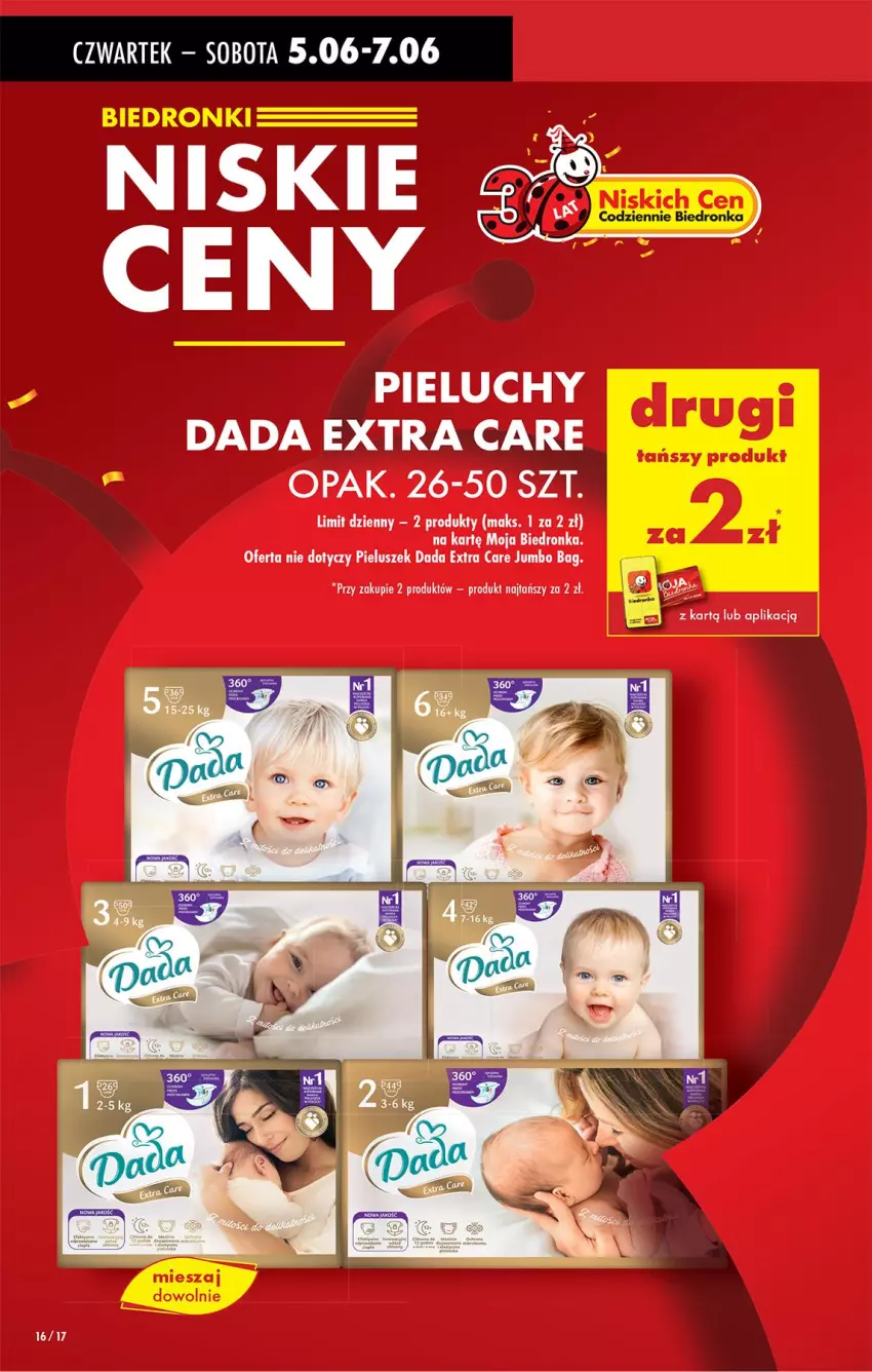 Gazetka promocyjna Biedronka - Od Czwartku - ważna 05.06 do 11.06.2025 - strona 16 - produkty: Dada, O Bag